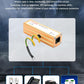 CERRXIAN RJ11 Telephone Fax Surge Protector RJ11 Thunder Arrester Protection Device Audio Telephone Protector AP-LINK-RJ11 110V
