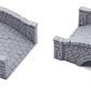 EnderToys Stone Footbridges by Printable Scenery, 3D Printed Tabletop RPG Scenery and Wargame Terrain 28mm Miniatures