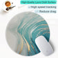 ITNRSIIET Round Mouse Pad with Stitched Edge Premium-Textured Waterproof Non-Slip Rubber Base Desktop Protection Mat Diameter 8.7 inches, Annual Ring Marbling
