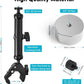 XLTTYWL 2025 Starlink Mini Pole Mount Kit, Aluminum Mini Starlink Tripod Adapter with 1/4"-20 & 3/8"-16 Thread and Adjustable Clamp Bracket for Star Link Mini Dishy RV, Camper, Roof Rack, Balcony
