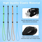 4 Pcs Thickened Fishing Graph Cover Straps, Adjustable Fish Finder Bungee for Securing Graph Cover for Travel