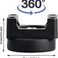 Yookeer 50 Pcs Magnetic Zip Tie Mount Base Black Magnetic Cable Clips Wire Holder Multipurpose Cable Ties Management Base Electrical Supplies for Wire (22 mm)