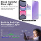 2 Pack Anti Blue Light Matte Screen Protector for iPhone 11 / iPhone XR, 9H Tempered Glass, Full Coverage, Anti-Fingerprint, Auto Dust-Elimination, No Bubble, Easy Installation
