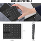 RaceGT Wireless Number Pad, Numeric Keypad Ultra-Silent Rechargeable 2.4G 35 Keys for Laptop,Desktop,PC, Notebook