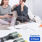 AINOPE 2 Pack USB Extensions Cable High Speed USB 3.0 Extension Cord Type A Male to Female Sturdy Braided Material Fast Data Transfer Compatible with USB Keyboard,Mouse,Flash Drive,Grey,1.5FT+1.5FT