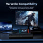 Computer Speakers for Desktop PC, HiFi Stereo Poratble 5.3 Bluetooth Computer Speakers, Computer Sound bar, 3.5mm Aux-in Pc Soundbar with Deep Impactful Bass, Gaming Speakers for PC,Laptop,Tablet