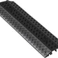 VEVOR 1 Pack Drop Over Cable Cover, 2 Channel Heavy Duty Cable Hose Protector Ramp, 38.3'' Floor Cord Cover, 17,500 lbs/Axle Load Capacity, for Traffic Areas, Indoor, Outdoor, Home, Office, Warehouse