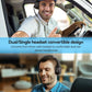 TECKNET Bluetooth Trucker Headset, Single and Dual Ear Wireless Headset with Mic for Work Noise Cancelling, 50Hrs 3 EQ Music Modes Trucker Bluetooth Headphones for PC, Drivers, Office, Call Center