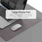 YSAGi Desk Pad, Dual-Sided Desk Mat, 31.5" x 15.7" Laptop Leather Desk Pad Protector, Large Leather Desk Blotter, Waterproof Desk Writing Pad for Office and Home (Dark Grey, 31.5" x 15.7")