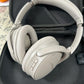 Replacement Ear Pads for Bose QuietComfort 45 (QC45)/QuietComfort SE (QC SE)/Quiet Comfort Headphones, Ear Cushions, Headset Earpads, Ear Cups Cover with Soft Protein Leather (White)
