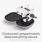 Meta Quest Compact Carrying Case — Works with Meta Quest 3/3S — Refreshed Compact Design — Fits Quest 3/3S, Touch Plus Controller, Active Straps, Charging Cable, and Adapter
