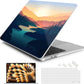 Batianda Premium Case for New MacBook Air 15 inch 2025 M4 2024 2023 with M3 M2 Chip Model A3241/A3114/A2941, Designed Protective Plastic Hardshell & Keyboard Cover & Screen Protector, Dawn