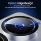 X-it Camera Lens Protector for Samsung S25 Plus, 9H Tempered Glass, Independent Metal Aluminum Edge Original Protection Design, Suitable for Phone Case, Anti-scratch, Anti-reflective,Blue