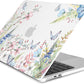 Batianda Premium Case for New MacBook Air 15 inch 2025 M4 2024 2023 with M3 M2 Chip, Designed Protective Plastic Hardshell & Keyboard Cover & Screen Protector, Butterfly and Flower