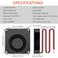 Wathai DC 4010 Blower Fan 24V Duall Ball High Speed with 1000mm/ 3.3 ft Wires 40mm x 10mm 24 Volt DC Brushless Radial Turbo Fans for Ender 3 Fan Upgrade Extruder Hot End Cooling 2 Pack
