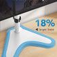 HUANUO 32 inches Dual Monitor Stand up to 17.6lbs, High-Grade Aluminum Free-Standing Dual Monitors Mount for 2 Screens. Fully Adjustable Dual Monitor Stand for Desk with Tilt, Swivel, Rotation, White