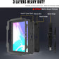 Samsung Galaxy Tab Active PRO 10.1 inch/Galaxy Tab Active4 PRO Case, Heavy Duty Rugged Shockproof Drop Protection Case with 360 Stand, Hand Strap & Shoulder Strap for SM-T540/T547/T630/T638 (Black)