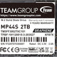 TEAMGROUP MP44S SSD 2TB SLC Cache Gen 4x4 M.2 2230 PCIe 4.0 NVMe Steam Deck ASUS ROG Ally Mini PCs R/W Speed up to 5000/3500 MB/s TM5FF3002T0C101
