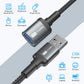 ITD ITANDA 10FT USB Extension Cable USB 3.0 Extension Cord Type A Male to Female5Gbps Data Transfer for Keyboard, Mouse, Playstation, Xbox, Flash Drive, Printer, Camera and More