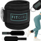 FITGIRL - Ankle Strap for Cable Exercise Machines, Work Out Cuff Attachment for Home & Gym, Glute Workouts - Kickbacks, Leg Extensions, Hip Abductors, for Exercise Machine Attachments