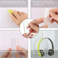 Weewooday 4 Pieces Headphone Hanger Holder Desk Adhesive Headphone Hook Wall Mount Headset Stand Acrylic Holder with Glues for General Purpose Game Earphone(Clear)