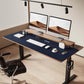 YSAGi Leather Desk Pad Protector, Office Desk Mat, Large Mouse Pad, Non-Slip PU Leather Desk Blotter, Laptop Desk Pad, Waterproof Desk Writing Pad for Office and Home (Dark Blue, 47" x 17")