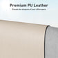 Aothia Large PU Leather Desk Pad Protector – Non-Slip Mouse Pad & Writing Mat for Office/Home, Waterproof, Easy to Clean (31.5" x 15.7", Eggshell)