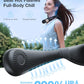 TORRAS COOLiFY Air 2025 Upgraded Neck Fan Air Conditioner, Dual-Airflow Pro Cooling, Ultra Light Portable Fan Rechargeable, Personal Cooling Fan Travel Essentials, Gifts for Dad Husband Father, Black