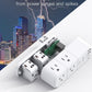 Surge Protector Outlet Extender with Rotating Plug, 6 AC Multi Plug Wall Outlets and 4 USB Ports, 1800 Joules, Swivel Power Strip Electrical Splitter for Home Decor Apartment Dorm Room Essentials