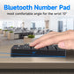 MOFII Bluetooth 5.1 Number Pad Wireless Numeric Keypad Silent 19 Keys USB Keypads, Portable Financial Accounting Numpad 10 Key for Laptop/Notebook/Surface Pro/PC - Black