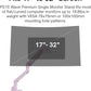 Pixio PS1S Wave Pink Single Monitor Arm Stand Desk Mount - Fits up to 32 inches Monitors and up to 19.8lbs. VESA Compatibility and Integrated Cable Management