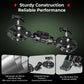 SMALLRIG Double Super Clamp Mount with Magic Arm, 360° Ballhead Pole Clamp for Umbrella, Chair Monitor Desk Photo Studio Light Stand, Photography Reflector, Motorcycle,Tripod Mount for Cross Bar