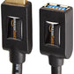 Amazon Basics 2-Pack USB-A 3.0 Extension Cable, 4.8Gbps High-Speed, Male to Female Gold-Plated Connectors, 6 Foot, Black