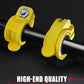 Mini Barbell Clips 1 inch I Multi-Size Adjustable Barbell Collar I 1 inch Barbell ClampsIQuick Release Weight Clips Pair of Locking for Dumbbell Bar