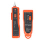 Goeco Ethernet Network Toner RJ11 RJ45 Network Cable Tester LAN Tracker Wire Finder Cat5 Cat6 with 2 Network Wire Stripper Toolkit Orange