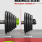 Mini Barbell Clips 1 inch I Multi-Size Adjustable Barbell Collar I 1 inch Barbell ClampsIQuick Release Weight Clips Pair of Locking for Dumbbell Bar