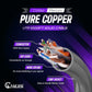 NewYork Cables Cat6a Plenum Cable 1000ft - Certified 100% Solid Pure Copper CAT6 A Ethernet Cable – 23 AWG, 750 MHz, PoE++ - Unshielded Twisted Pair - Cat 6a 10 GB High Speed for Networking & Gaming