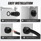 12 Pcs Nylon Cable Glands, Black Strain Relief Cable Cord Connector IP68 Waterproof Junction Box Wire Protectors Adjustable (6 Pcs 3/4" NPT + 6 Pcs 1/2" NPT)
