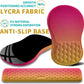 Hokafenle 2 in 1 Ergonomic Mouse Pad Wrist Support & Wrist Rest for Computer Keyboard Set, with Relieve Carpal Tunnel Pain Massage Bulge and Full Memory Gel Design (2In1 Set, Sunset Glow)