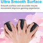 Cute Anime Cloud Desk Mat, Beautiful Pink Stitching Edge Non Slip Rubber Mouse Pad, Suitable for Female and Girl Office Decoration 35.4 x 15.7 x 0.12 Inches