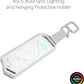 ASUS ROG Strix Arion White M.2 NVMe SSD Enclosure-USB3.2 Gen 2x1 Type-C (10Gbps), Dual USB-C to C & USB-C to A, Screwdriver-Free, Thermal Pads Included, Fits PCIe 2280/2260/2242/2230 M Key/B+M Key