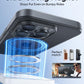 MAGIC JOHN 360° Rotatable Magnetic Invisible Stand for iPhone 16 Pro Max Case [Camera Control Button] [Compatible with MagSafe] 16FT Shockproof for iPhone 16 Pro Max Case with Kickstand, Black