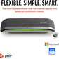 Poly Sync 40+ Smart Speakerphone (Plantronics) - Flexible Workspaces - Connect to PC/Mac via BT700 Adapter and Smartphones via Bluetooth - Works with Teams, Zoom – Amazon Exclusive