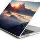Batianda Premium Case for New MacBook Air 15 inch 2025 M4 2024 2023 with M3 M2 Chip Model A3241/A3114/A2941, Designed Protective Plastic Hardshell & Keyboard Cover & Screen Protector, Sunrise