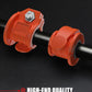 Barbell Clips 1 Inch Quick Release Weight Clamps 0.9-1.18inch Multi-Size Adjustable Olympic Clamps for Bars