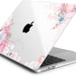 Batianda Premium Case for New MacBook Air 15 inch 2025 2024 2023 with M4 M3 M2 Chip, Designed Protective Plastic Hardshell & Keyboard Cover & Screen Protector, Lovely Flower
