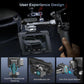 SMALLRIG HawkLock Quick Release Adjustable Camera Monitor Mount, NATO Rail and Cold Shoe, Tilt 165° Adjustable, for DJI RS 4 Mini/RS 4 Pro/RS 4 /RS 3 Mini/RS 3 Pro/RS 3 /RSC 2 /RS 2 Stabilizers