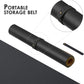 Cork Desk Mat - Dual-Sided Desk Pad for Office and Home - Desk Organization and Accessories - Ideal for Large Mouse Pad and Desk Mats on Top of Desks(Black,27.6"x 13.8")