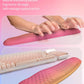 Hokafenle 2in1 Combination, Wave Keyboard Wrist Rest and Ergonomic Curvature Mouse Pad Wrist Support for Relieve Wrist Pain, Filled with Soft Cushion Memory Foam, Sunset Glow