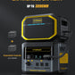 VTOMAN FlashSpeed 1500 Portable Power Station 1548Wh - Recharge 0-100% within 1H, LiFePO4 Battery Powered Solar Generator with 110V/1500W AC Output/Input, 100W USB Port for Camping, Home Backup